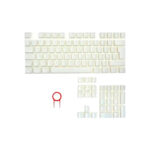 Kit de Reemplazo Scarab para Teclados Mecánicos blanco
