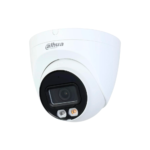 Domo tipo TIOC 5 MP disuasión activa luz roja y azul, micrófono y altavoz integrados metálica ip67 ir hasta 40m.